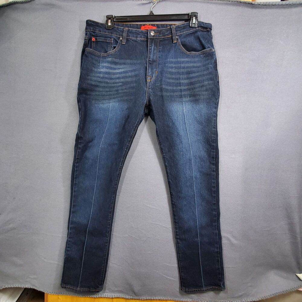 MBX Jeans Mens Size 38x32 RN#75670 Blue